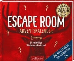 bokomslag 24 knifflige Weihnachtsrätsel. Escape Room Adventskalender