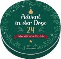 bokomslag Advent in der Dose. 24 liebe Wünsche für dich