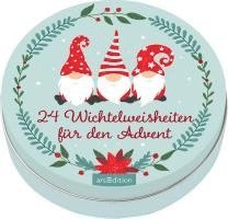 bokomslag Adventskalender in der Dose. 24 Wichtelweisheiten für den Advent