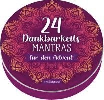 Adventskalender in der Dose. 24 Dankbarkeitsmantras für den Advent 1