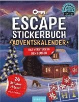 bokomslag Escape-Stickerbuch - Adventskalender - Das Versteck in den Bergen