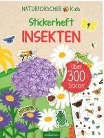 bokomslag Naturforscher-Kids - Stickerheft Insekten