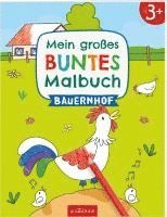 bokomslag Mein großes buntes Malbuch - Bauernhof