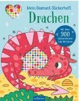 Mein Diamant-Stickerheft - Drachen, Häftad