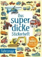 bokomslag Das superdicke Stickerheft -  Fahrzeuge