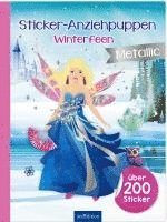 Sticker-Anziehpuppen Metallic - Winterfeen 1