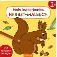 bokomslag Malbuch ab 2 - Mein kunterbuntes Herbst-Malbuch