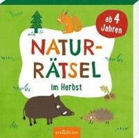 bokomslag Naturrätsel im Herbst