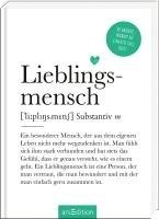 bokomslag Lieblingsmensch (Substantiv, m)