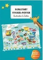Schulstart-Sticker-Poster Buchstaben & Zahlen 1