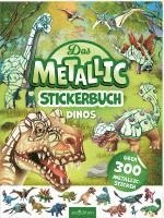 bokomslag Das Metallic-Stickerbuch - Dinos