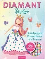 bokomslag Diamantsticker Anziehpuppen - Prinzessinnen und Prinzen