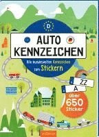 bokomslag Autokennzeichen - Alle bundesweiten Kennzeichen zum Stickern