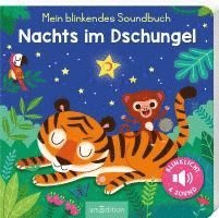 bokomslag Mein blinkendes Soundbuch - Nachts im Dschungel