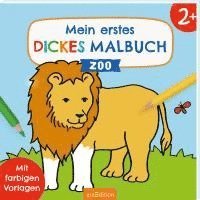 bokomslag Mein erstes dickes Malbuch ab 2 - Zoo