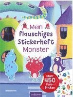 Mein flauschiges Stickerheft - Monster