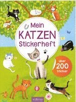 Mein Katzen-Stickerheft, Häftad