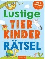 bokomslag Lustige Tierkinder-Rätsel