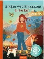 bokomslag Sticker-Anziehpuppen Metallic - Im Herbst