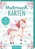 bokomslag Mutmachkarten - Einhorn (Aquarelloptik)