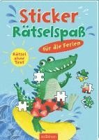 bokomslag Sticker-Rätselspaß für die Ferien