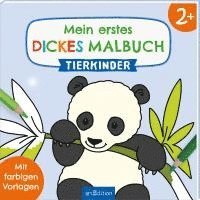 bokomslag Mein erstes dickes Malbuch ab 2 - Tierkinder