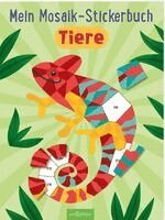 Mein Mosaik-Stickerbuch - Tiere, Häftad