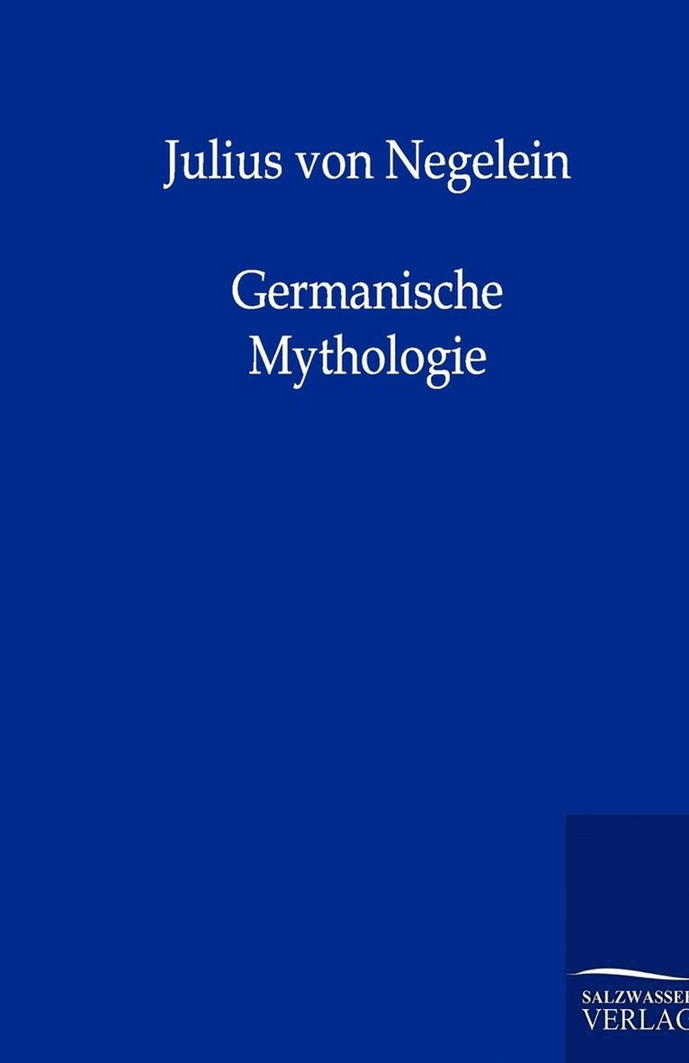 Germanische Mythologie 1