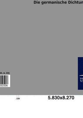Andreas Heusler - Germanische Dichtung, Häftad