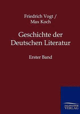 bokomslag Geschichte der Deutschen Literatur