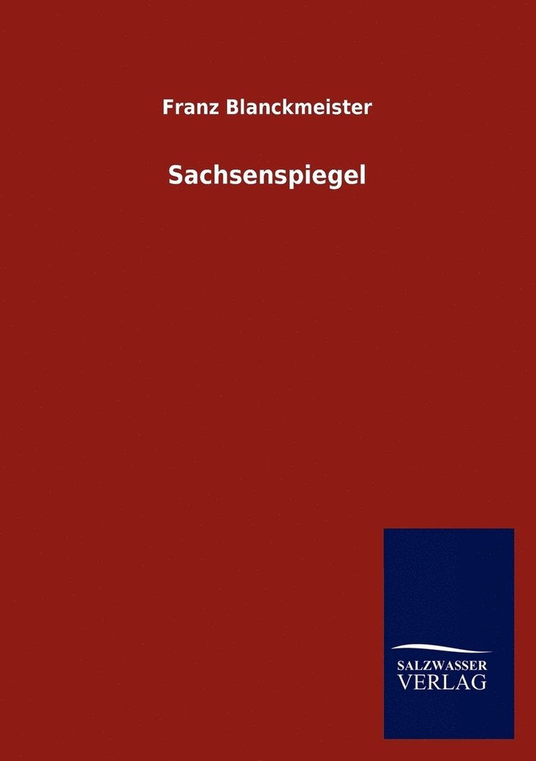 Sachsenspiegel 1