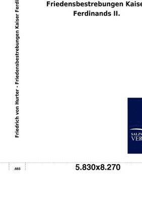 Friedensbestrebungen Kaiser Ferdinands II.