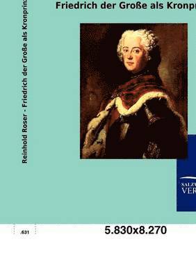 bokomslag Friedrich der Große als Kronprinz