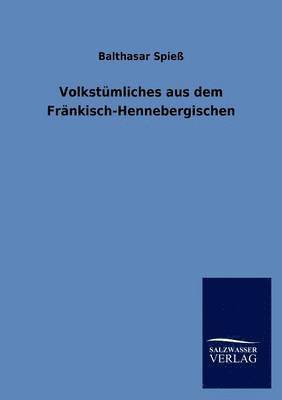 bokomslag Volkst Mliches Aus Dem Fr Nkisch-Hennebergischen