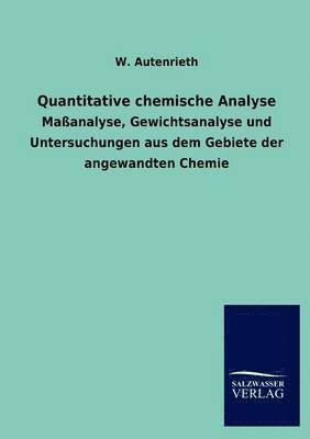 bokomslag Quantitative chemische Analyse