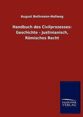 bokomslag Handbuch des Civilprozesses