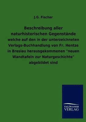 bokomslag Beschreibung aller naturhistorischen Gegenstände