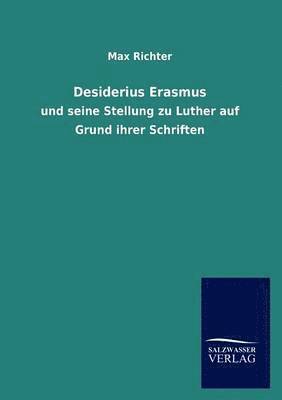 bokomslag Desiderius Erasmus