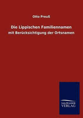 bokomslag Die Lippischen Familiennamen