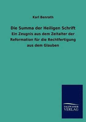 bokomslag Die Summa der Heiligen Schrift