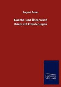 bokomslag Goethe und sterreich