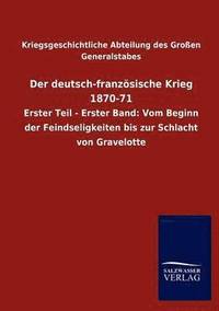 bokomslag Der Deutsch-Franzosische Krieg 1870-71