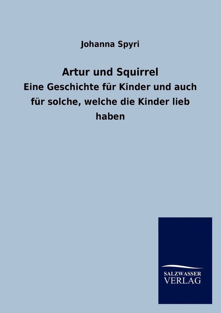 Artur Und Squirrel 1