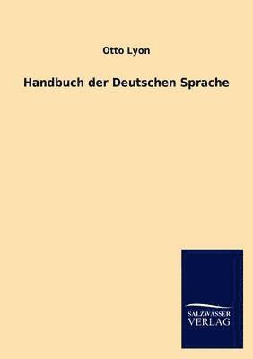 bokomslag Handbuch der Deutschen Sprache