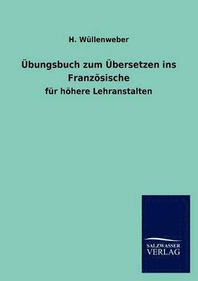 bokomslag UEbungsbuch zum UEbersetzen ins Franzoesische