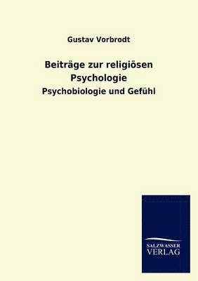 bokomslag Beitrge zur religisen Psychologie