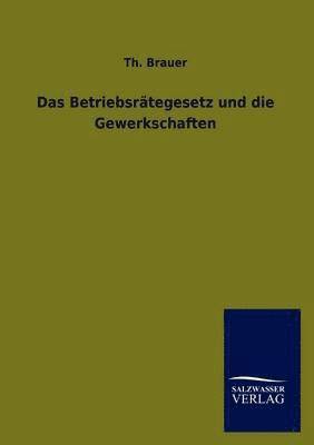 bokomslag Das Betriebsrtegesetz und die Gewerkschaften