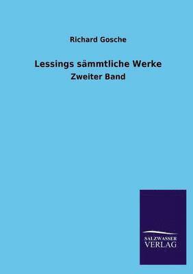 bokomslag Lessings Sammtliche Werke