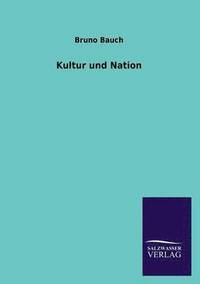 bokomslag Kultur und Nation