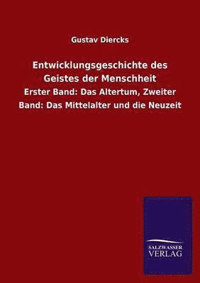 Entwicklungsgeschichte des Geistes der Menschheit 1